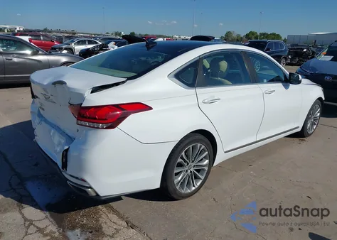 2015 Hyundai Genesis 3.8 from USA, damaged, VIN KMHGN4JE9FU045226